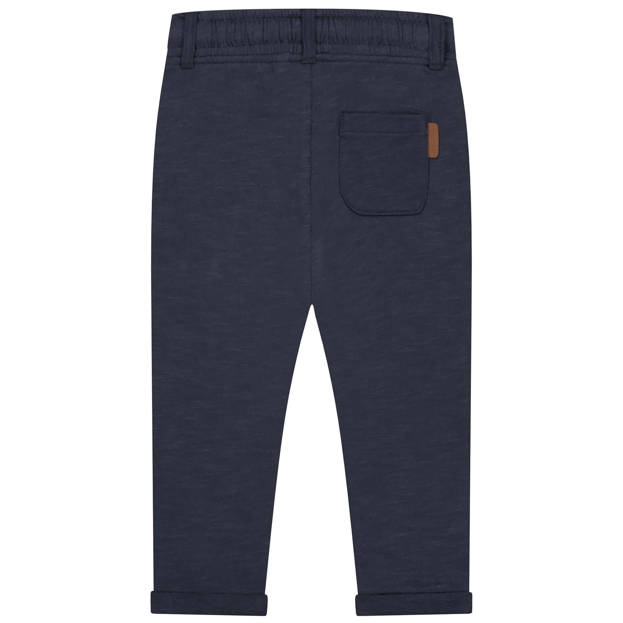 Prénatal peuter broek  effen blauw