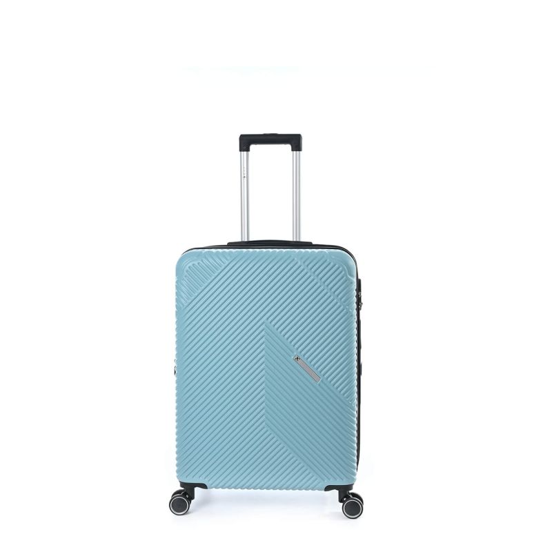 Lot de 3 valises rigides 337 Extensibles 55, 67 et 77 cm Bleu ciel