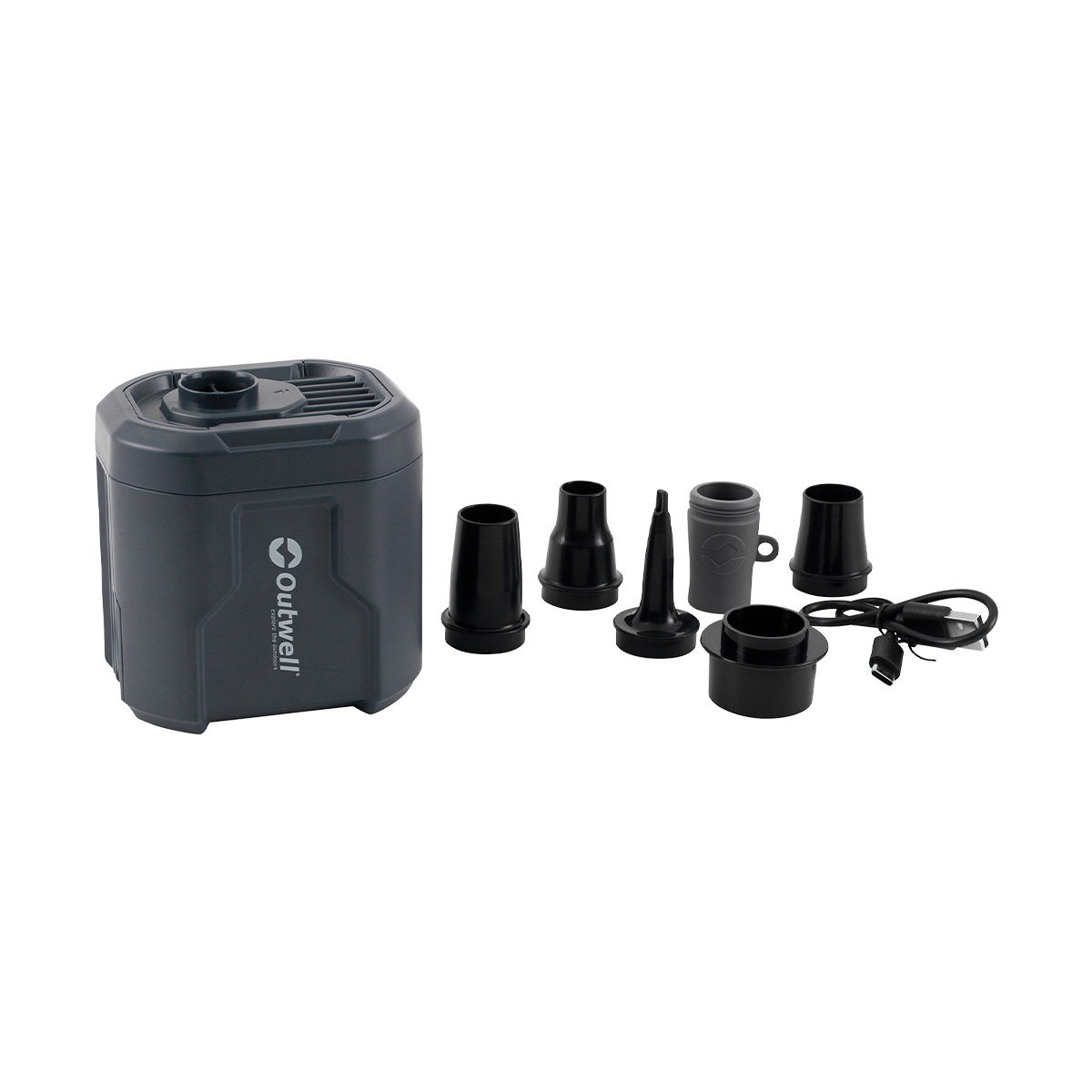 Outwell Mistral Rechargeable Pump, elektrisk luftpumpe