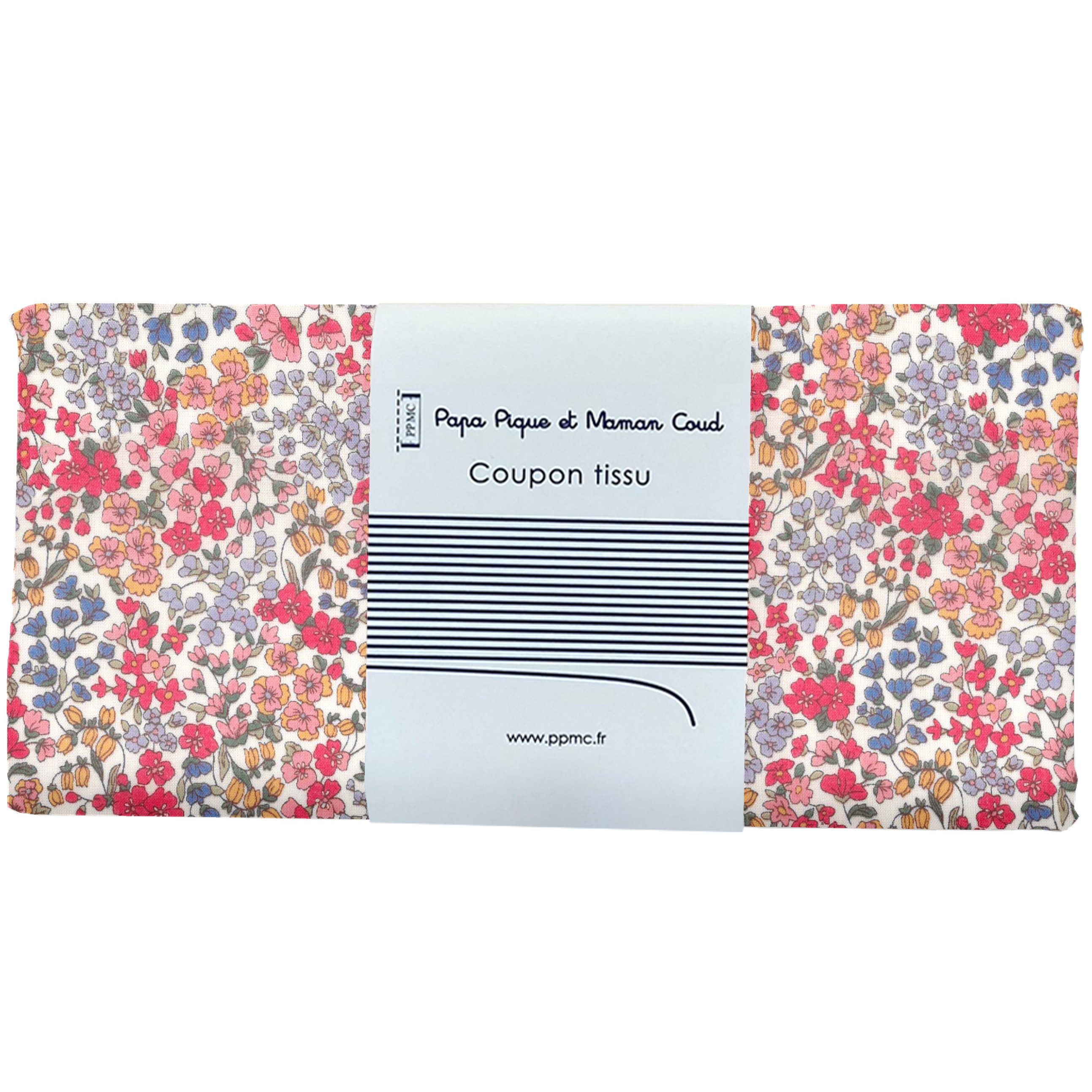 Coupon Tissu 50 Cm Porcelaine Rosée