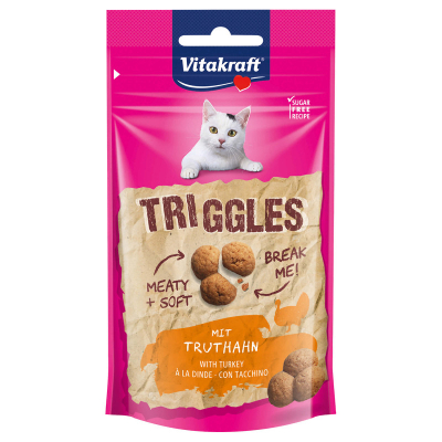 Vitakraft Katzensnack Triggles mit Truthahn 40g