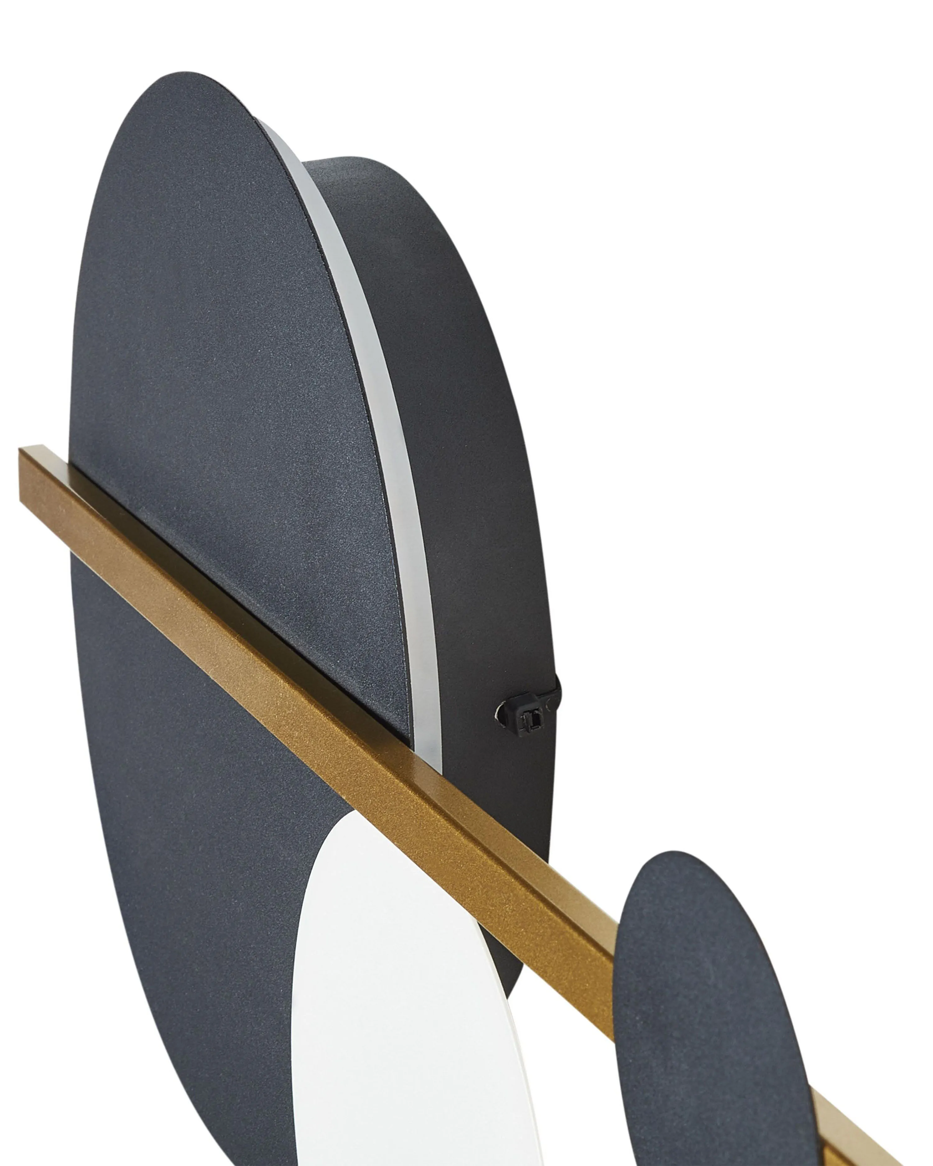 LED wandlamp PARITA Metaal Zwart