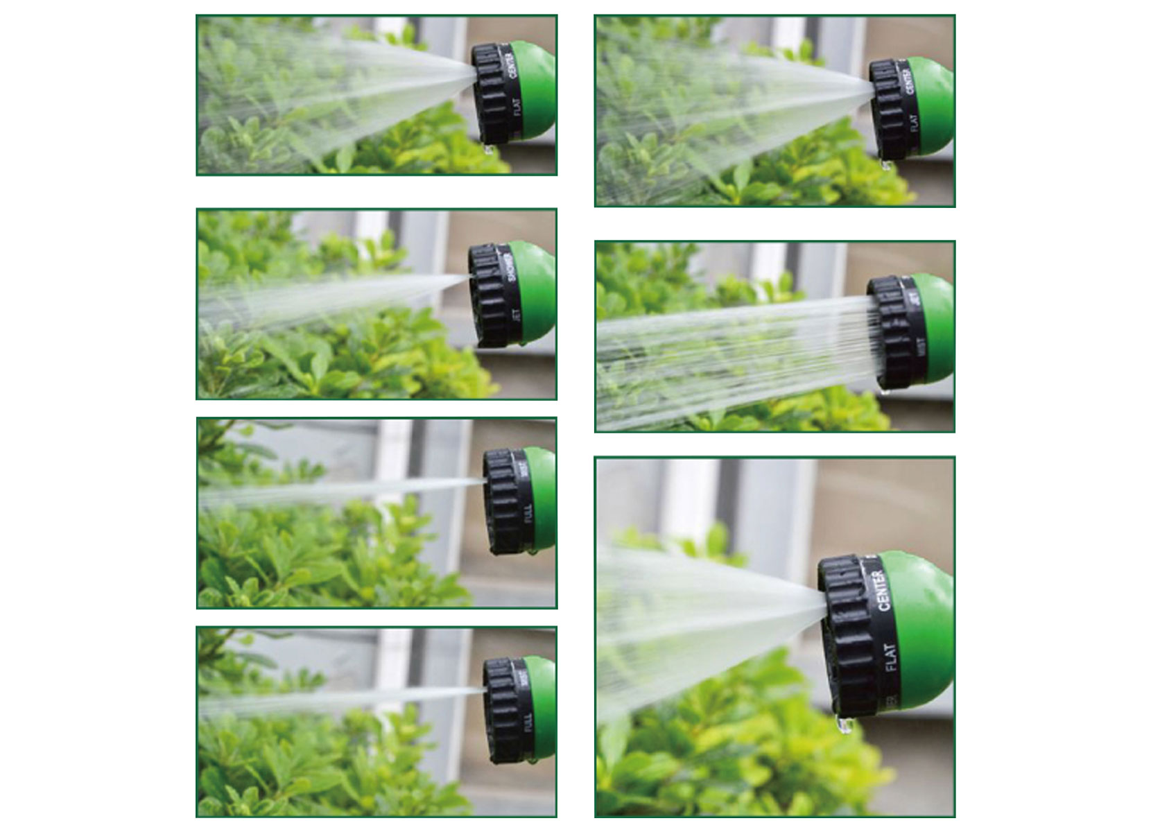 Kinzo Flexi Gartenschlauch-Set 5-10m