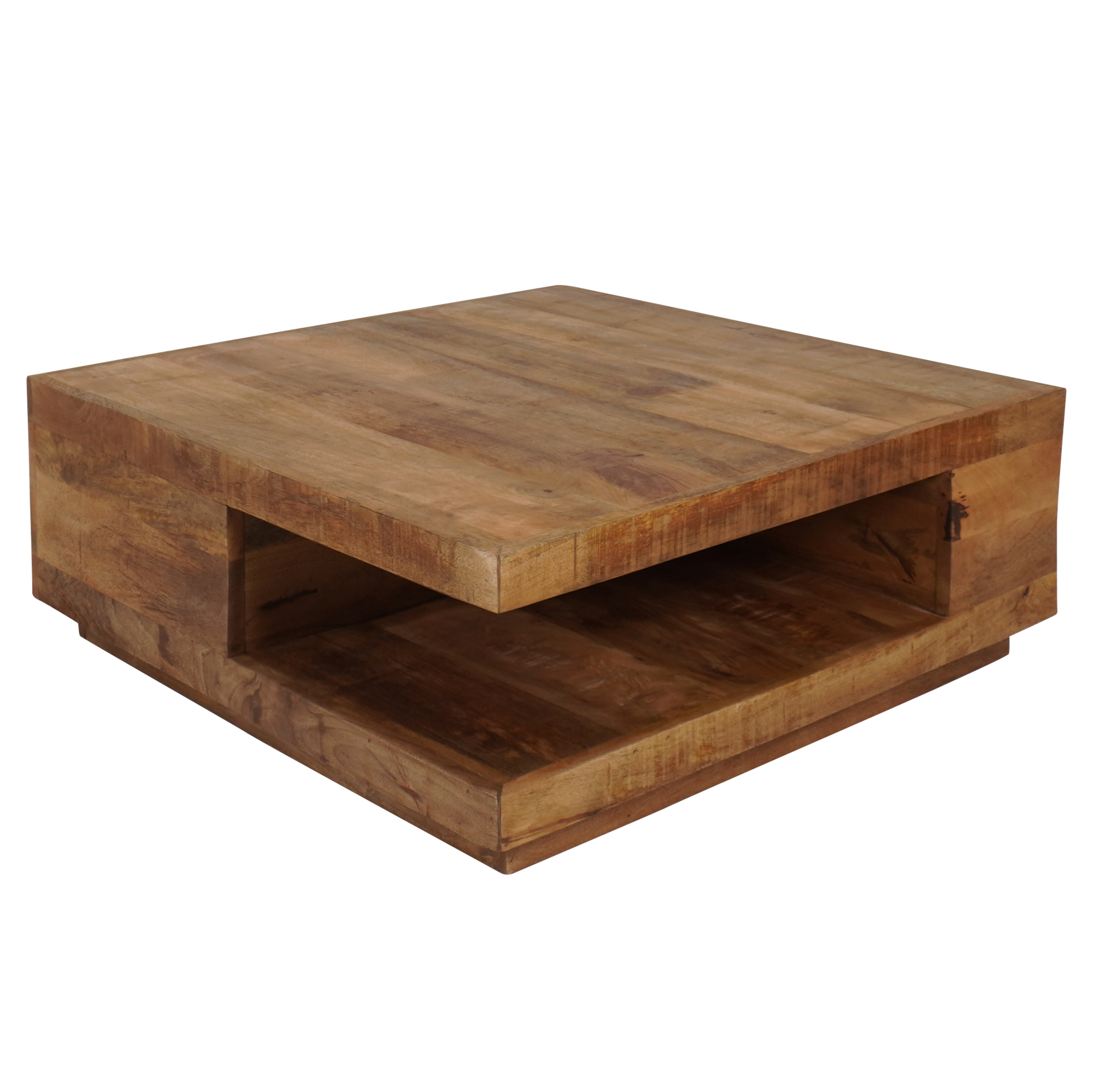 Salontafel Bram Mangohout 80x80 cm