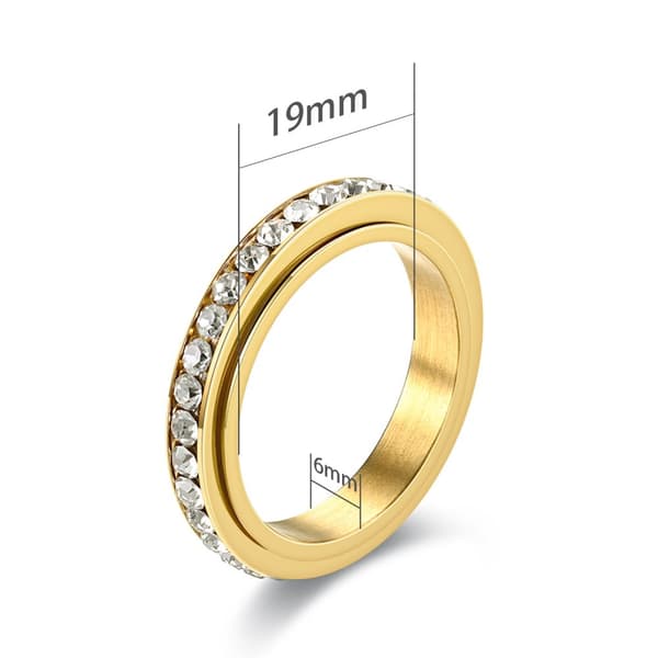 INF Roterbar antistressring Gull  19 mm