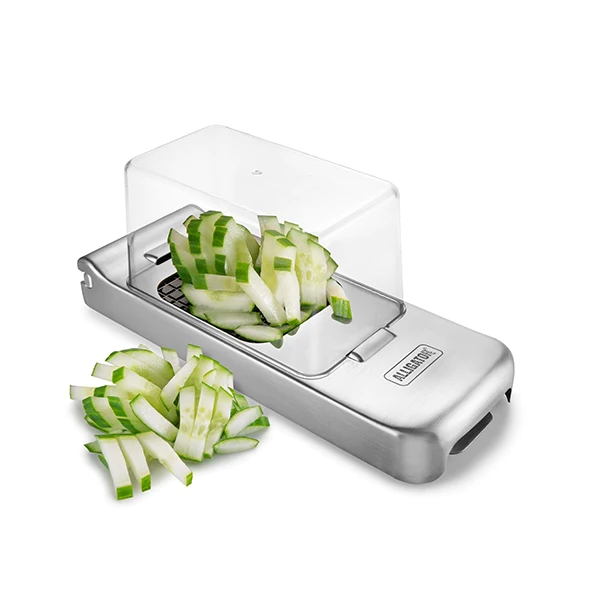 Coupe-légumes en inox avec 3 grilles Alligator