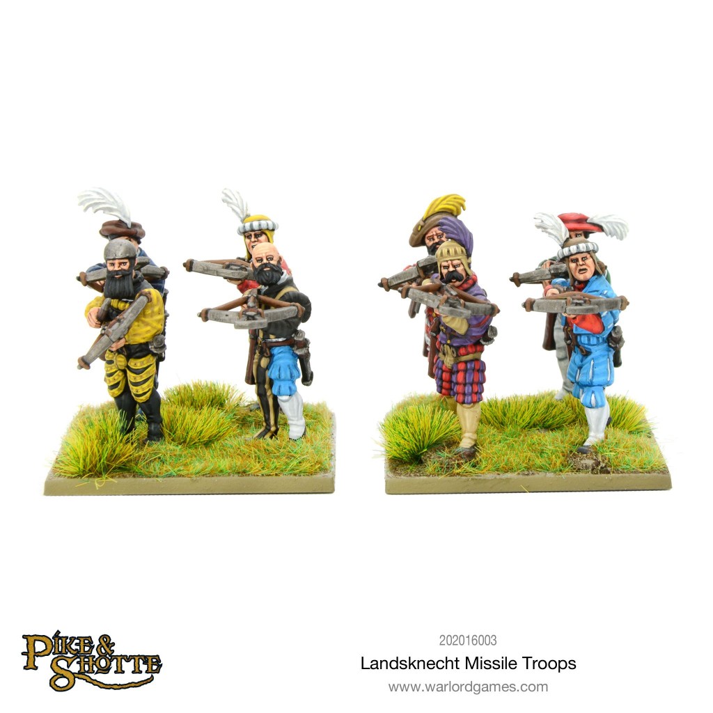 Pike & Shotte - Landsknecht Missile Troops