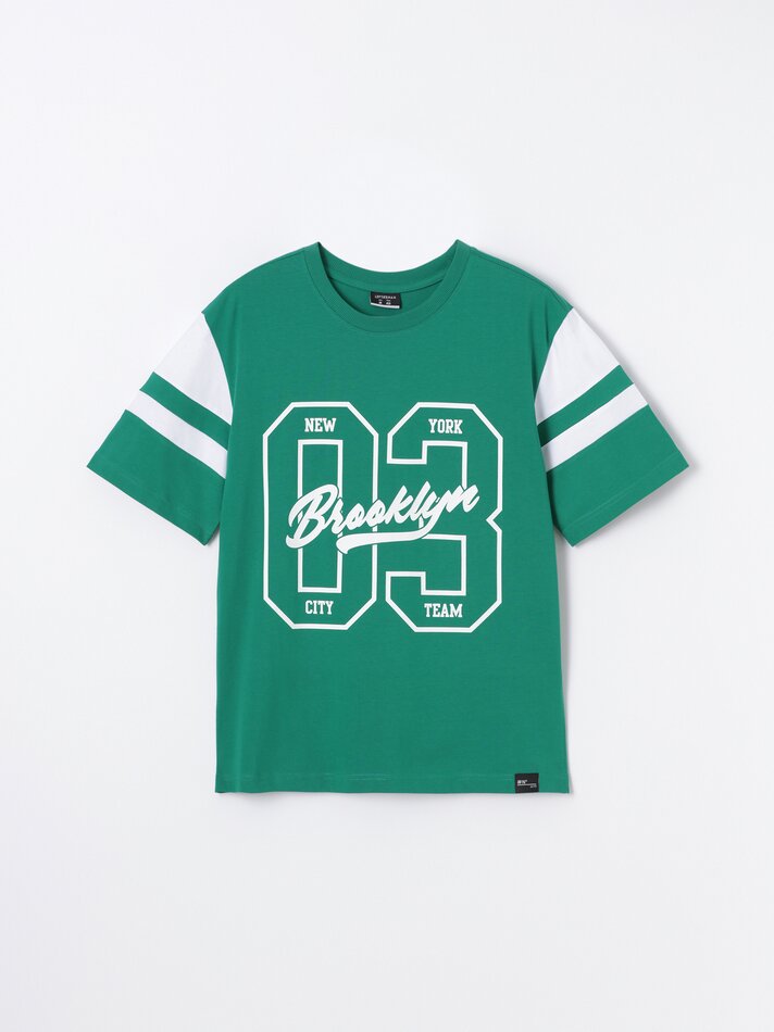 Camiseta estampada - Verde