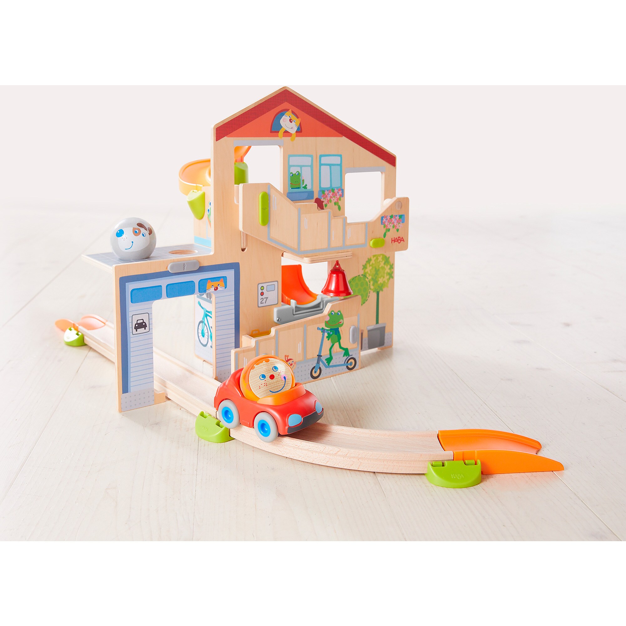 HABA Bahn Kullerbü - Spielbahn Kullerhausen