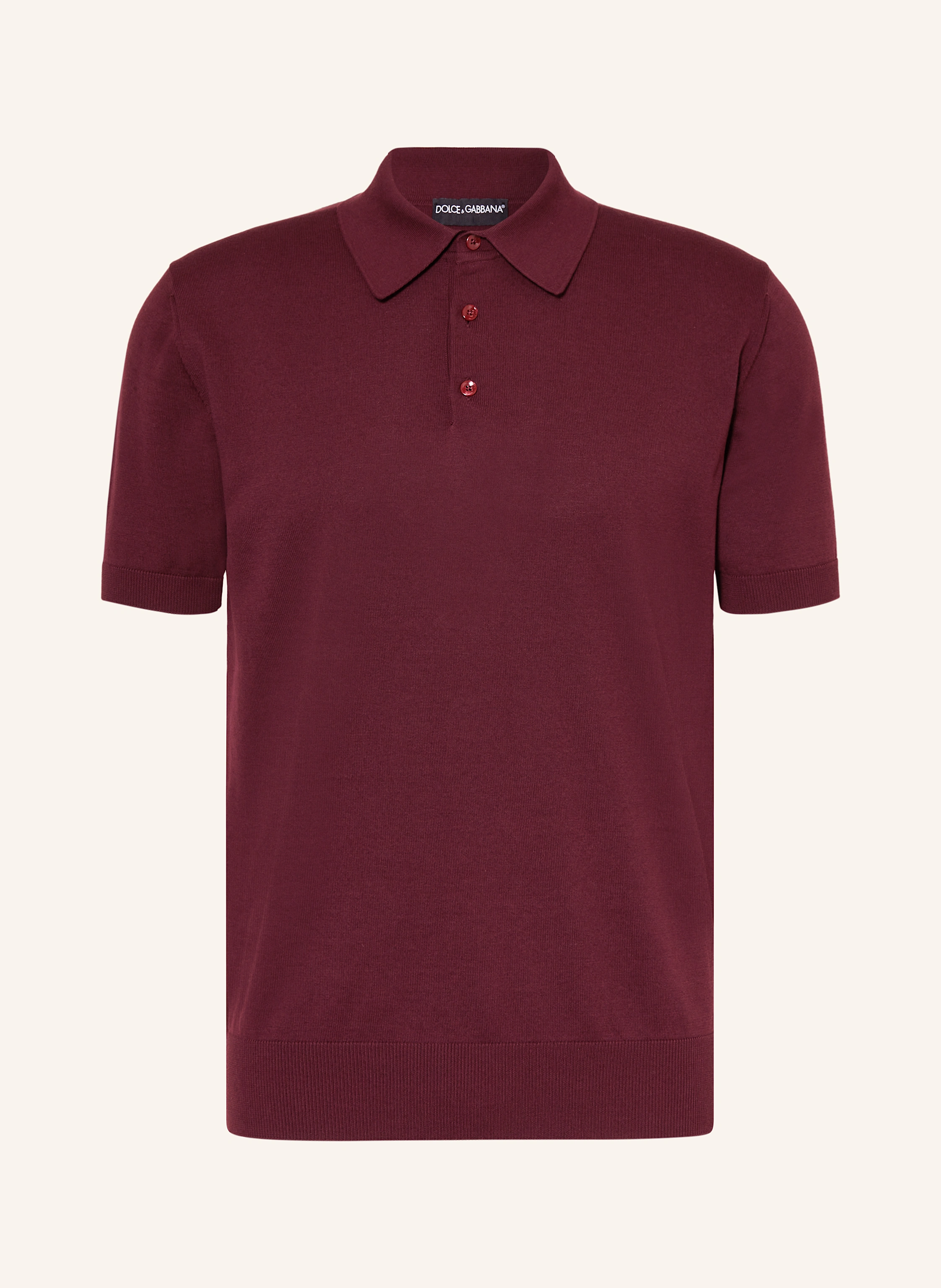 DOLCE & GABBANA Strick-Poloshirt