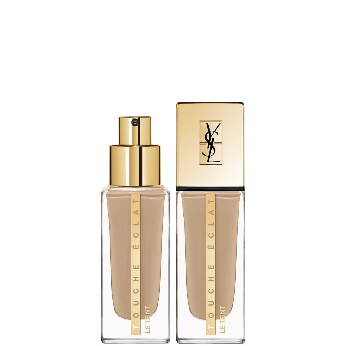 YVES SAINT LAURENT Touche Éclat Le Teint Fond de teint hydratant &  tenue 24H, naturel &  lumineux