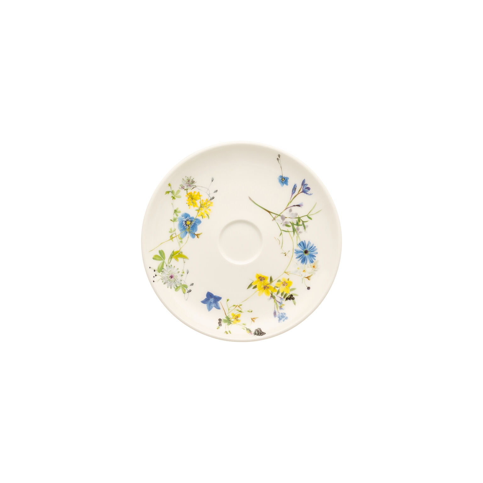 Brillance Bone China Fleurs des Alpes Kombi-Untertasse/Coup