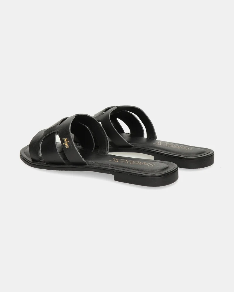 Mexx Jacey Slippers  - zwart
