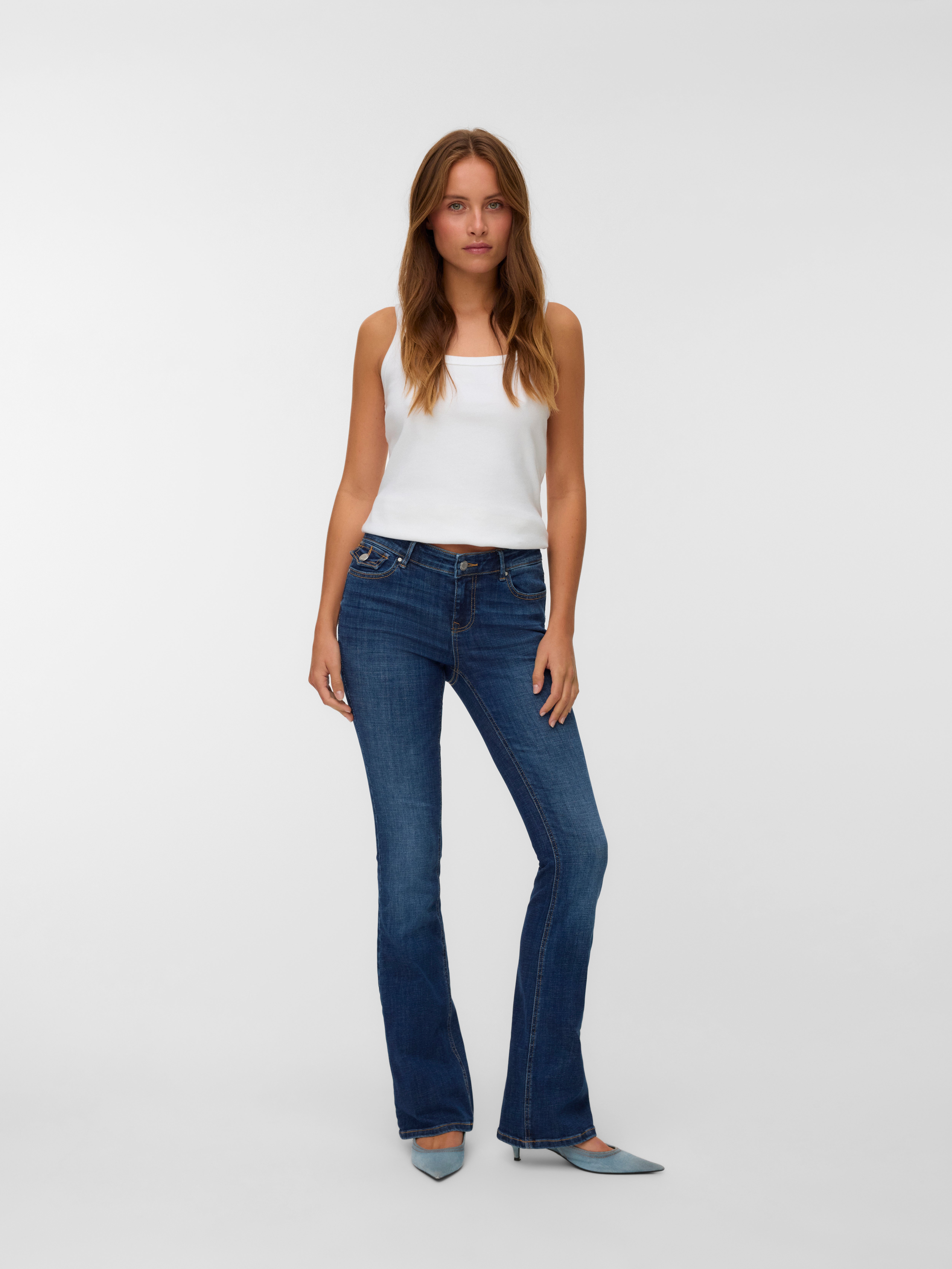 VMCAMILLE Low rise Flared fit Jeans