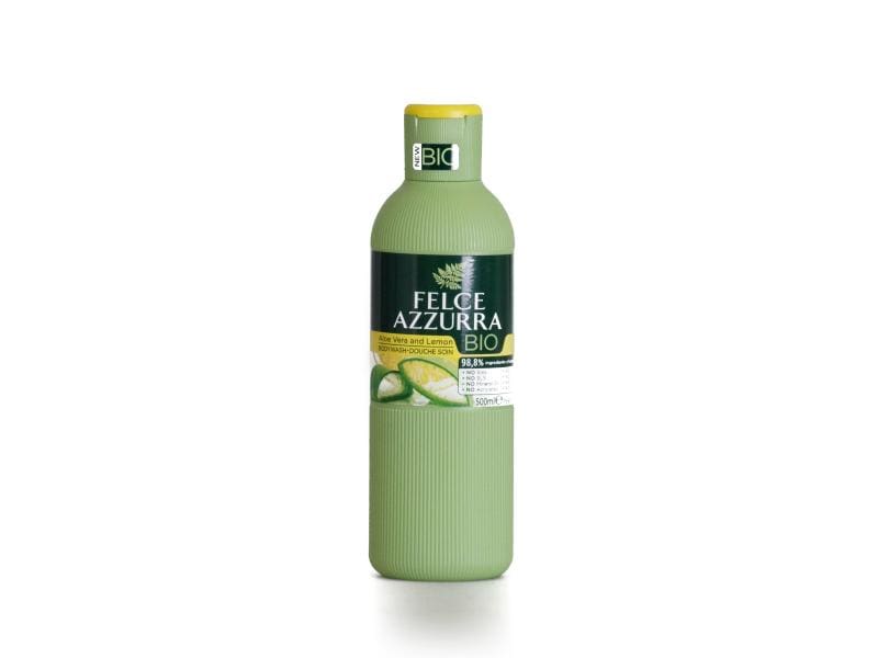Felce Azzurra Bio Duschgel Aloe Vera and Lemon 500 ml Bio Bodywash Aloe & Lemon