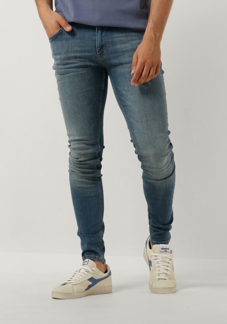 PURE PATH blauwe pure path slim fit jeans w1201 the dylan