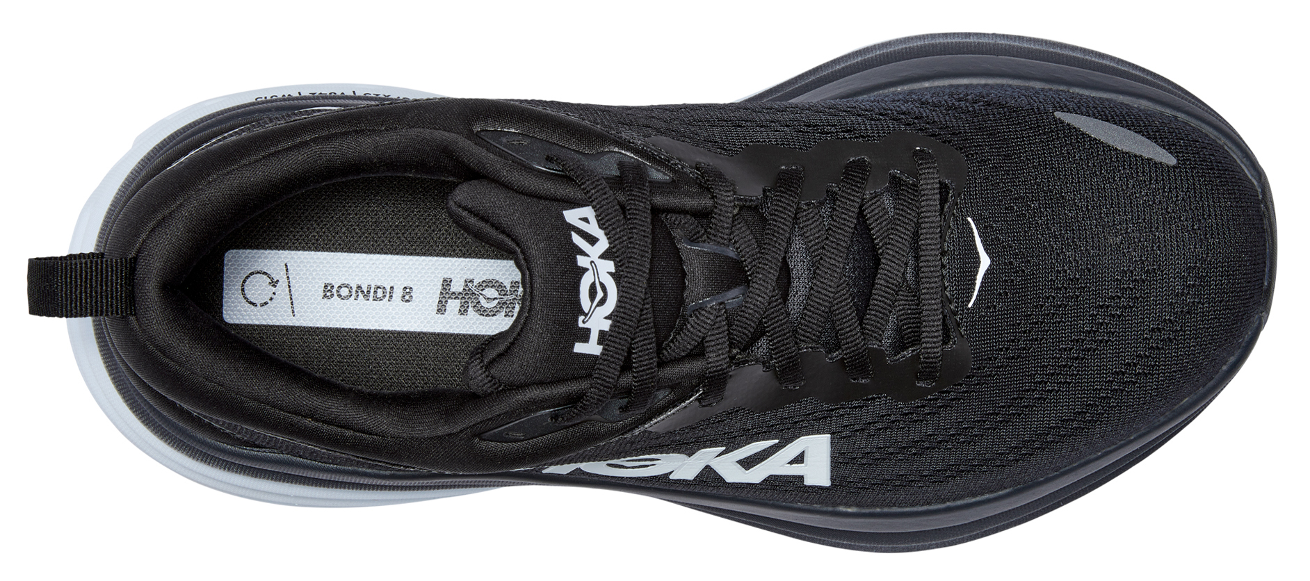 Bondi 8 Wide Herre BWHT/Black/White