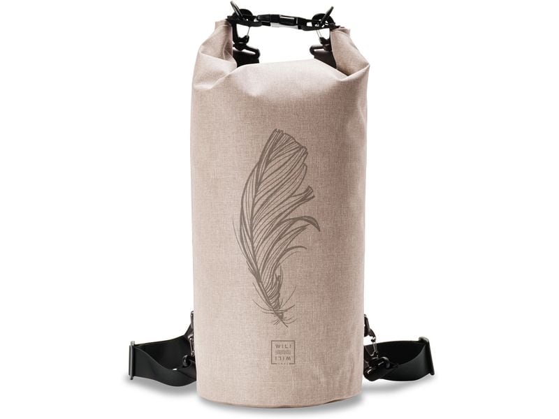 Wili Wili Tree Feather 15 l, Beige Dry Bag