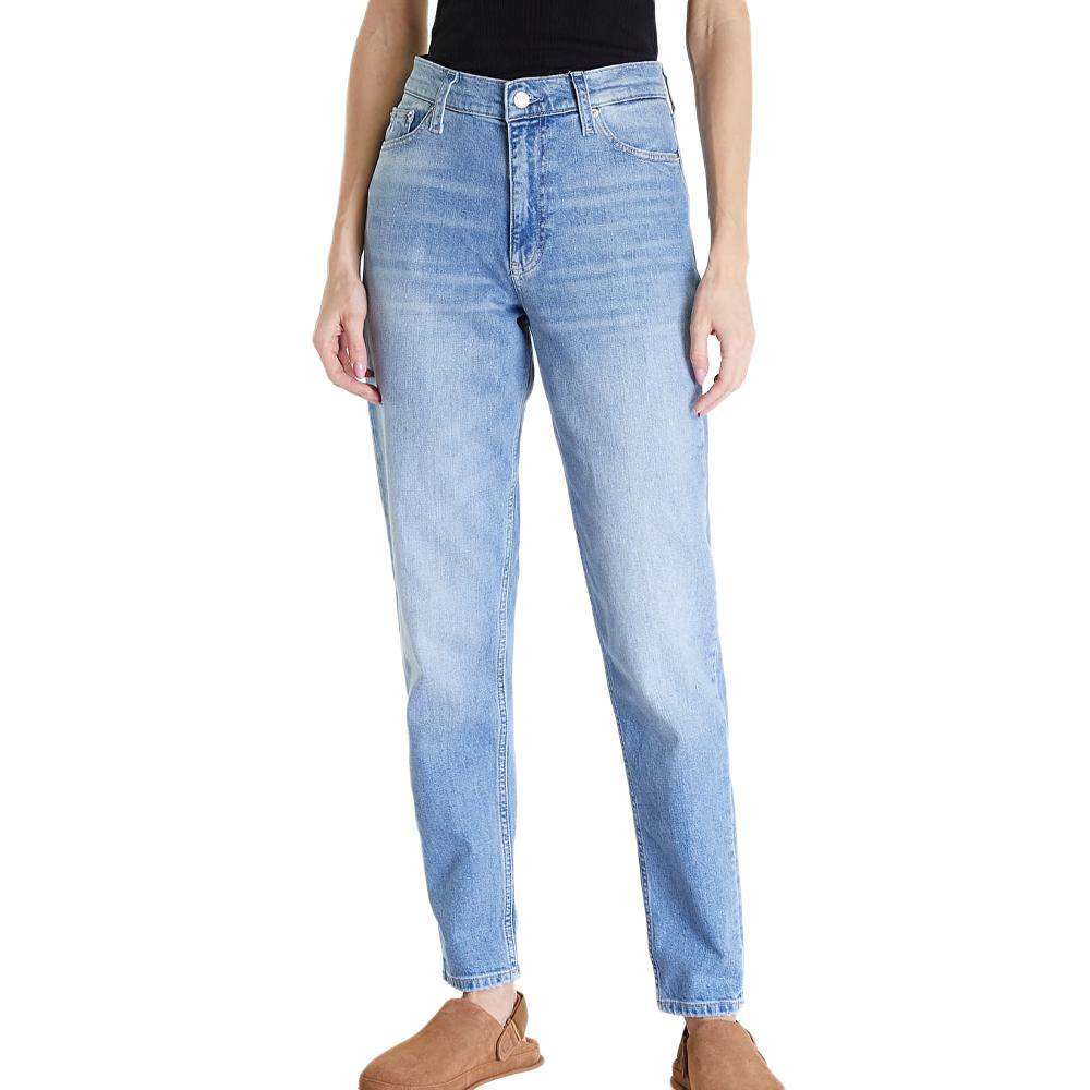 Calvin Klein Jeans Jean Mom Bleu Femme Calvin Klein Jeans J20J222764