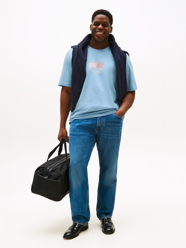 Tommy Hilfiger Big & Tall T-Shirt »BT-ITHACA FLAG TEE-B«, Grosse Grössen