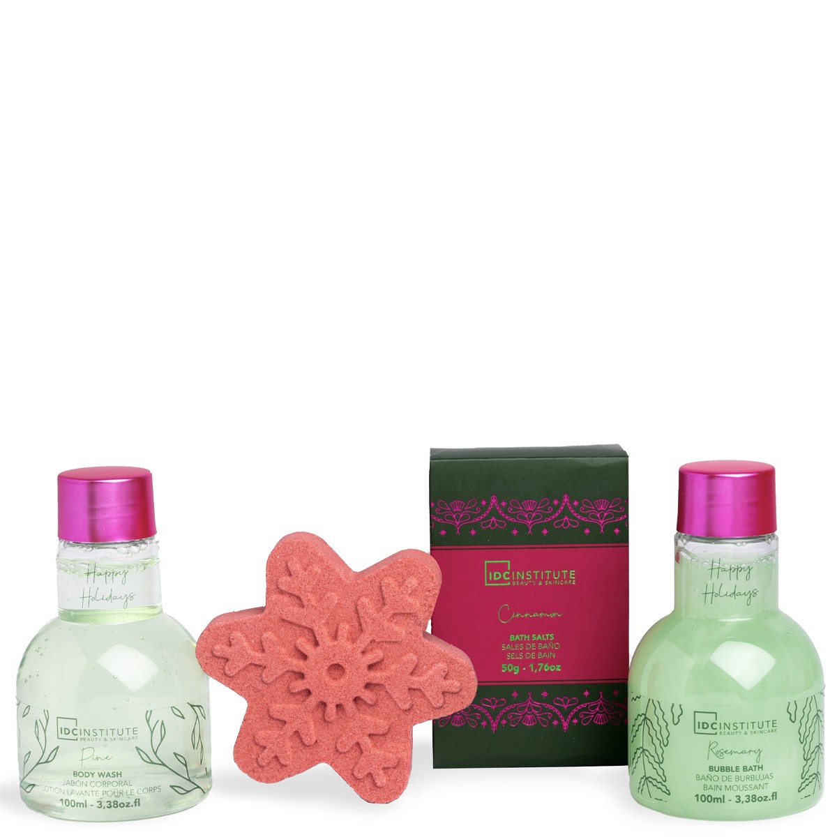 Coffret sapin de Noël - Romarin & cannelle - Corps - 4 produits