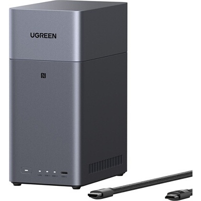 Serveur NAS Ugreen 2 baies DH2300 Gris