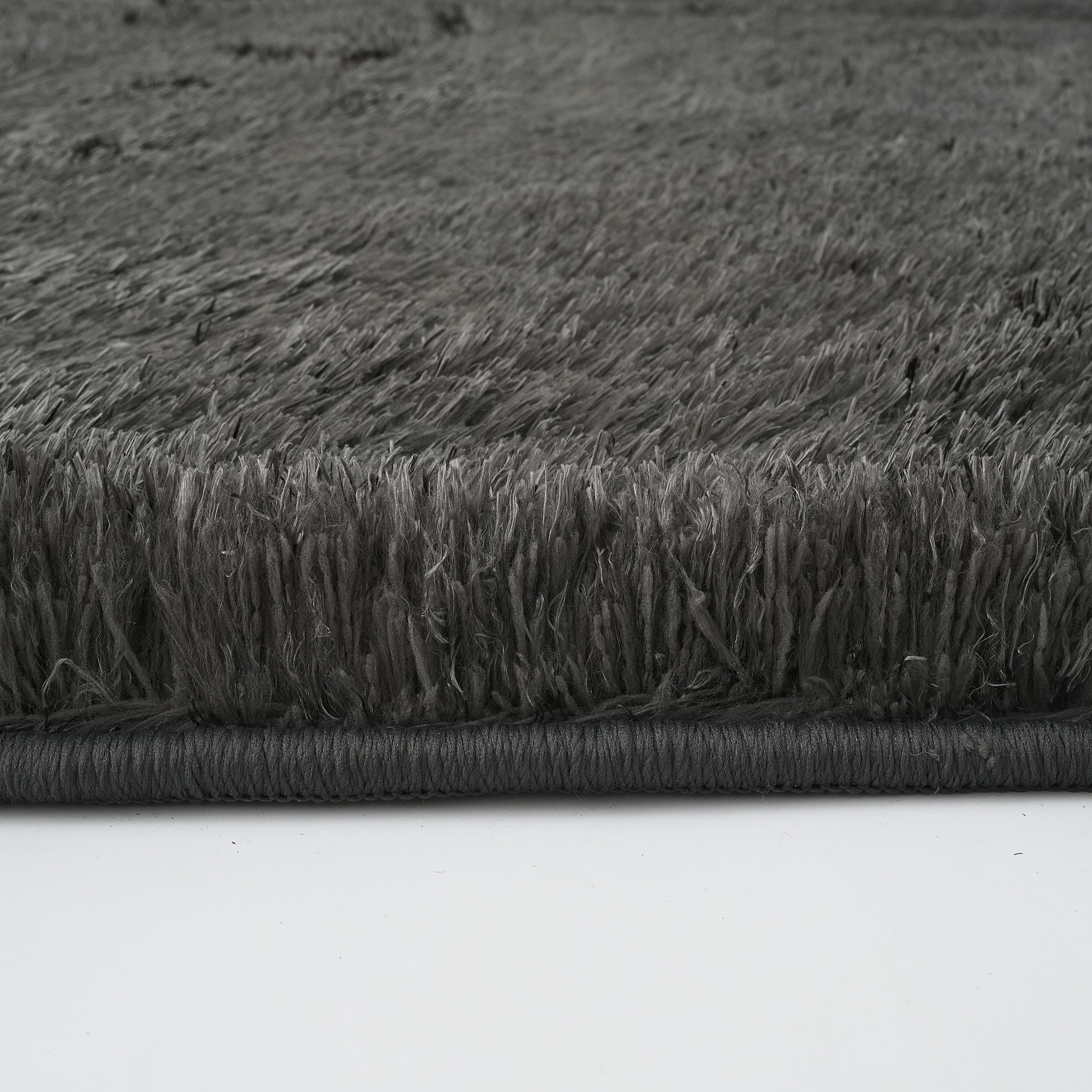 my home Hochflor-Teppich »Micro Shaggy, aus weicher Mikrofaser« rechteckig 53 mm Höhe weich, flauschig, Uni-Farben, Wohnzimmer, Schlafzimmer, Kinderzimmer