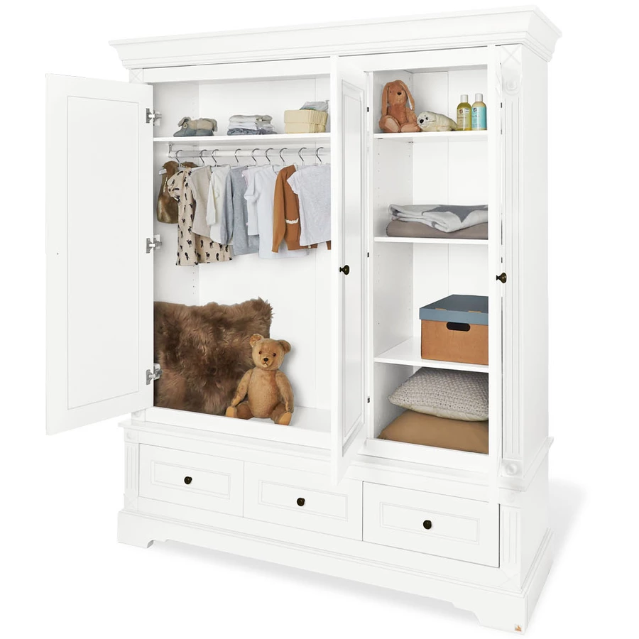 Pinolino Kinderzimmer Emilia 3-türig extrabreit