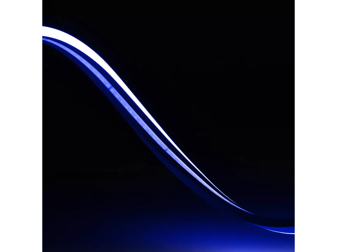 Bobine Gaine Néon LED 48V DC NFLEX6 50 Mètres IP65 Coupe tous les 5cm Bleu