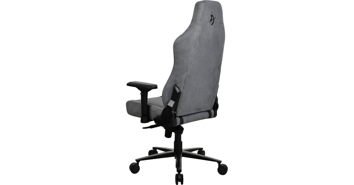 ArozziVernazza Supersoft Fabric - Anthracite gamestoel  (Antraciet)
