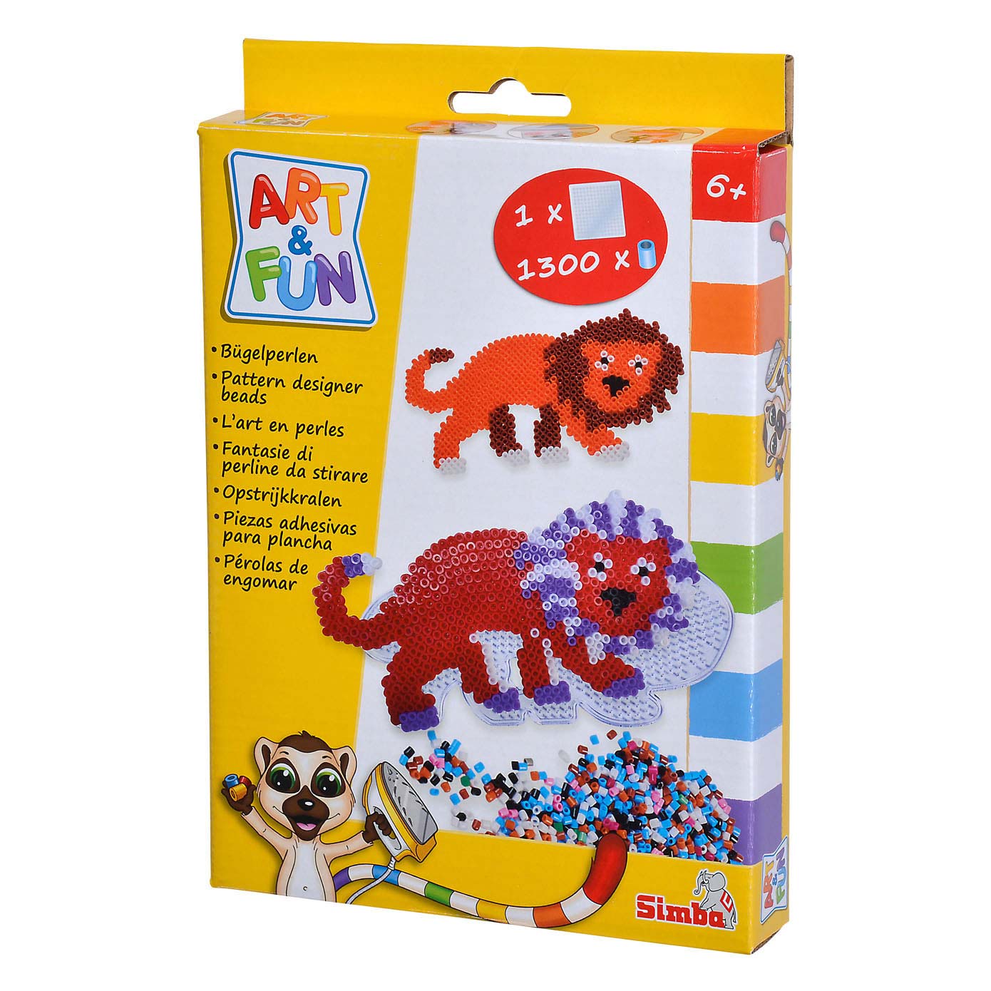 Art & Fun Strijkkralen Dieren Set