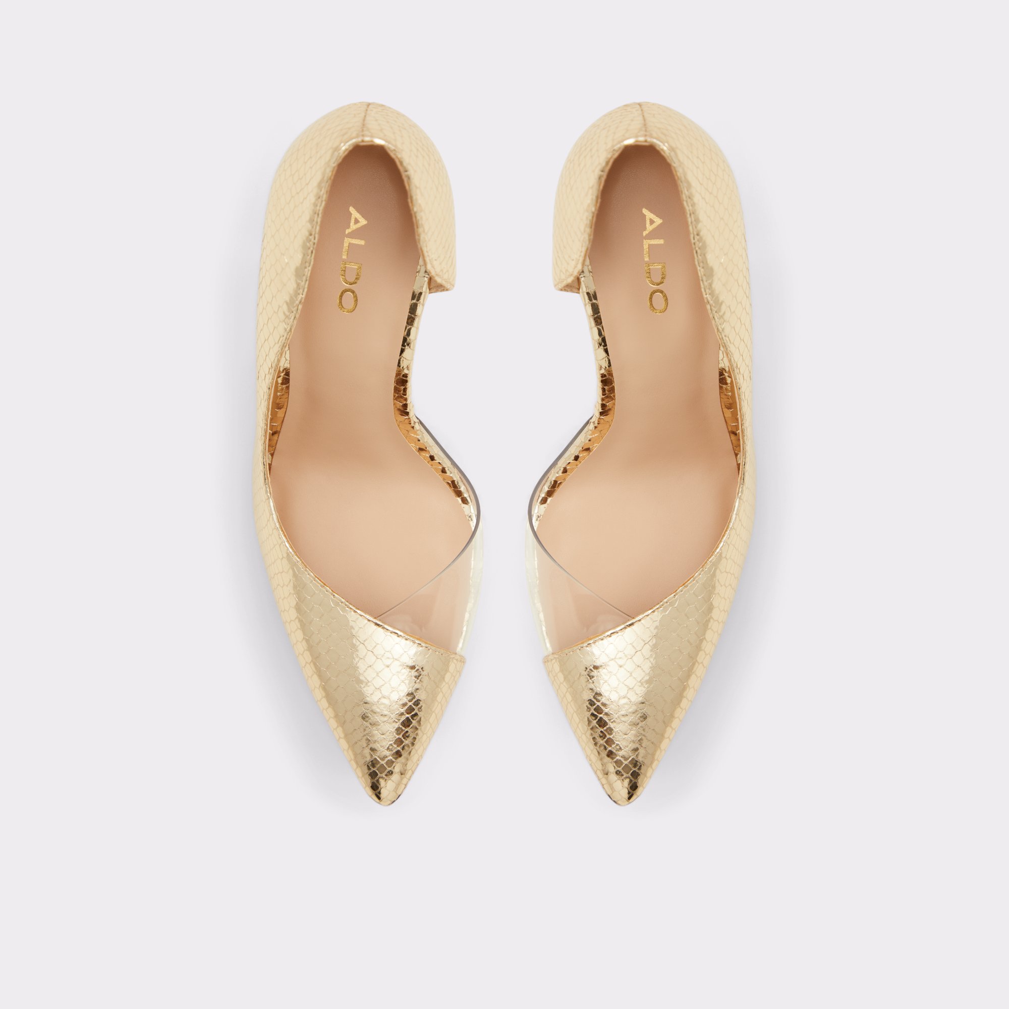 Paisley Gold Women Pumps