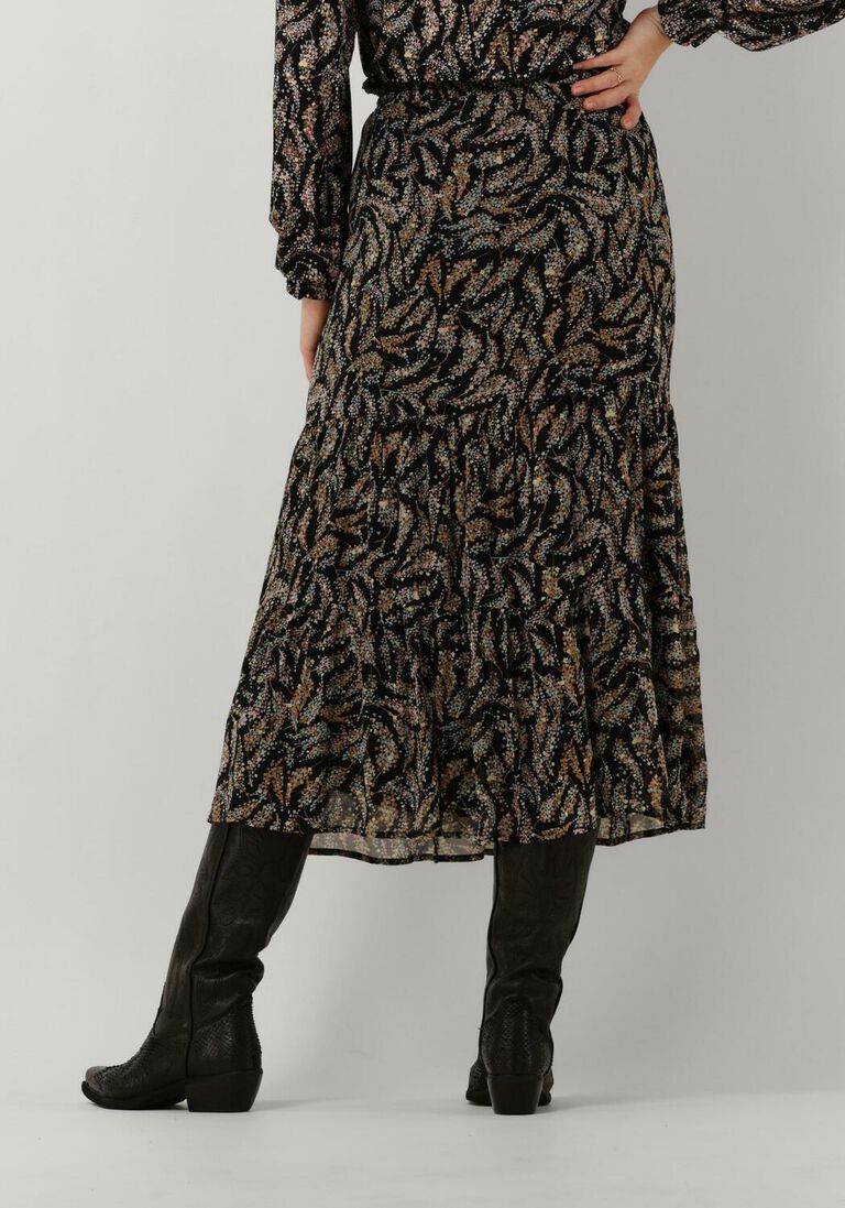 FABIENNE CHAPOT zwarte fabienne chapot midirok louise tess skirt 230