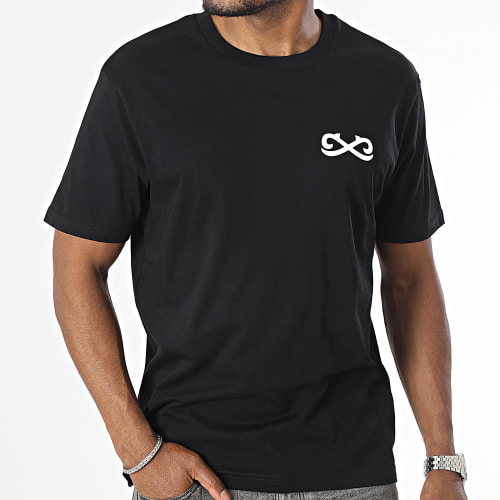 Tee Shirt Oversize Infini Noir Blanc