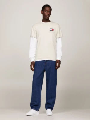Camiseta Slim Fit com Logo Essencial