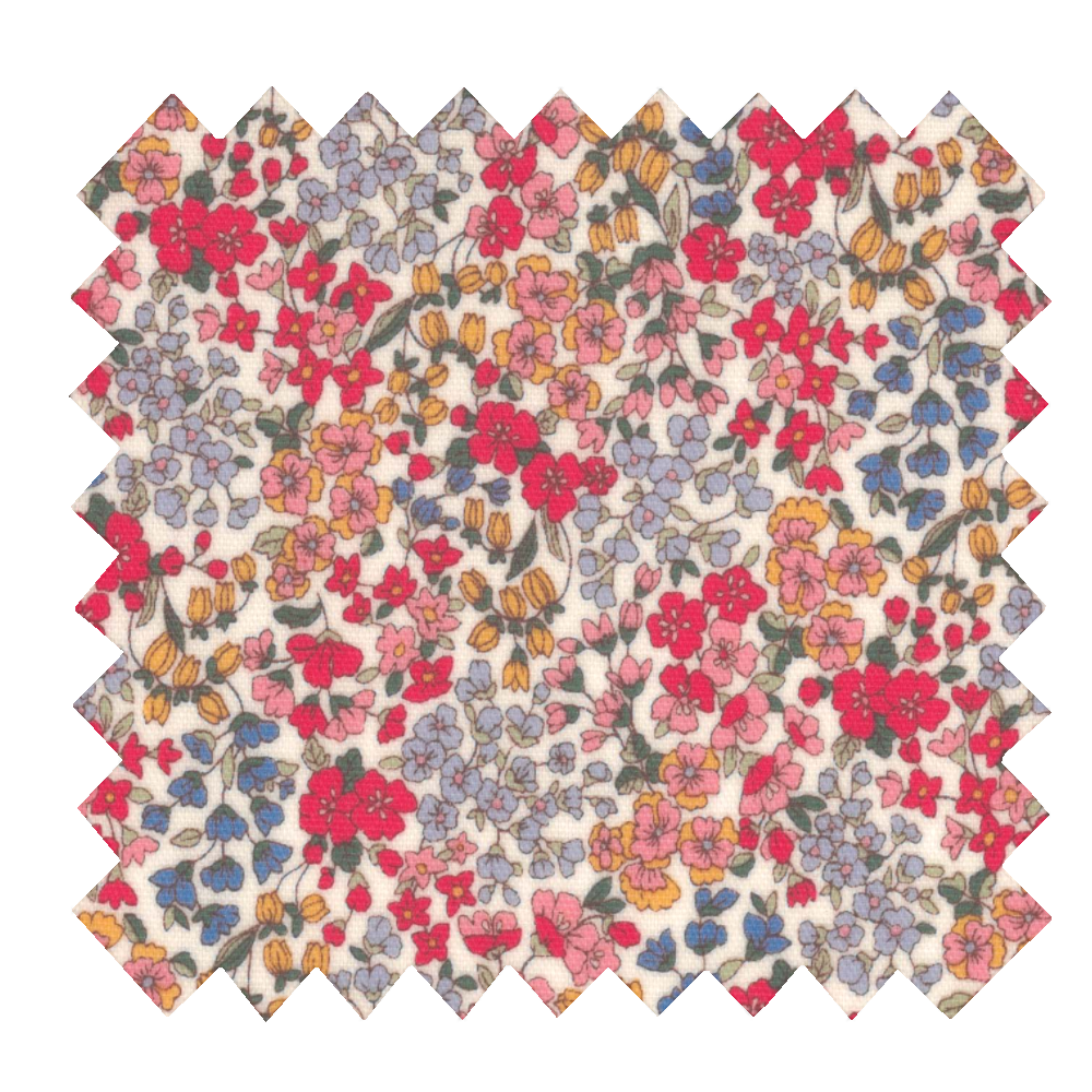 Coupon Tissu Enduit De 35Cm Porcelaine Rosée