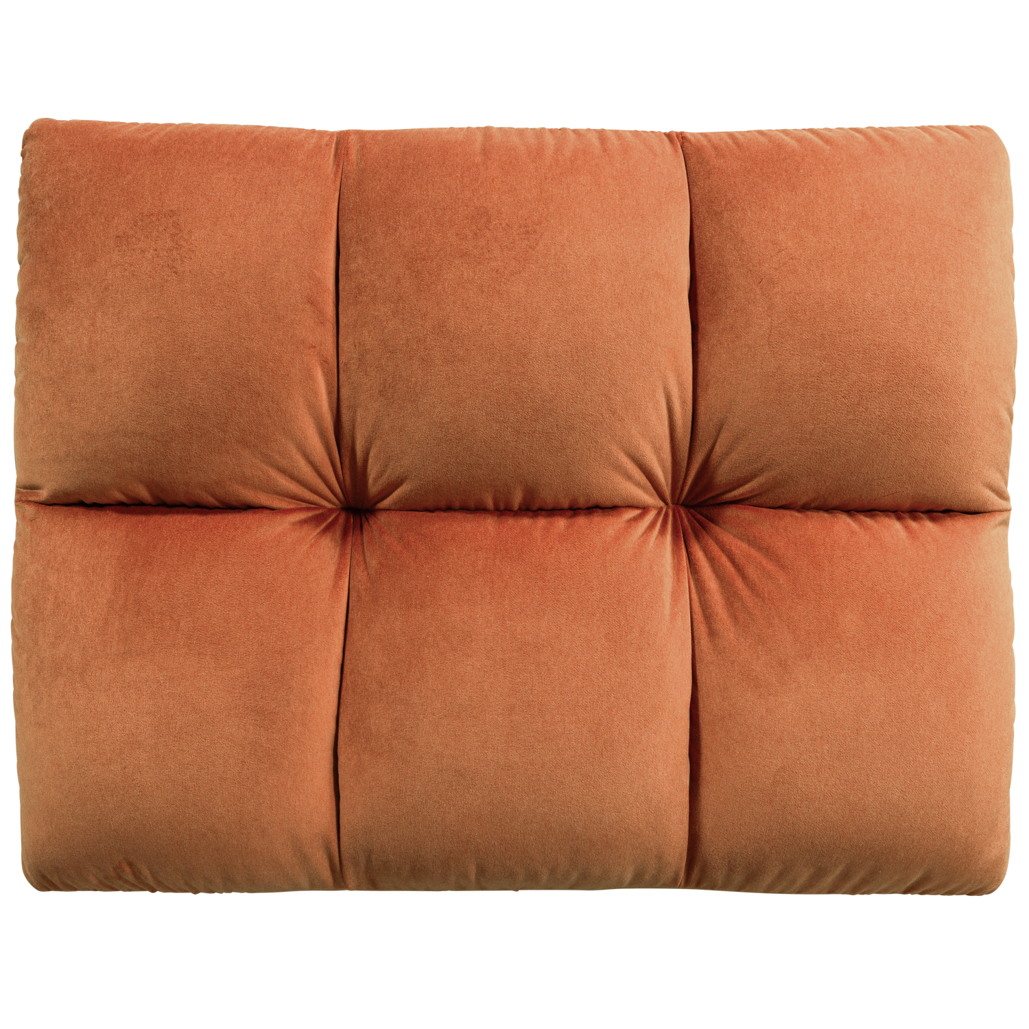 WOOOD Allure Hocker - Gewassen Fluweel Stof - Terra