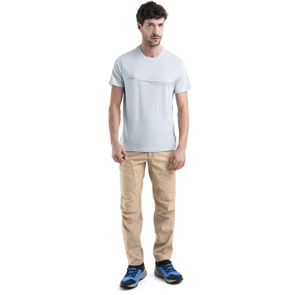 T-shirt randonnée ICEBREAKER M MERINO 150 TECH LITE III SS TEE ETHER