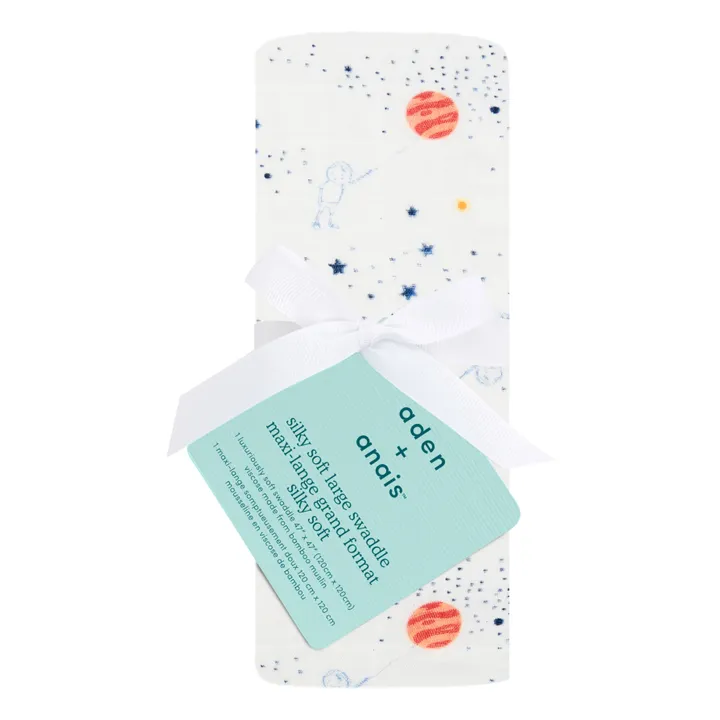 aden + anais Maxi-lange Stargaze | Blanc