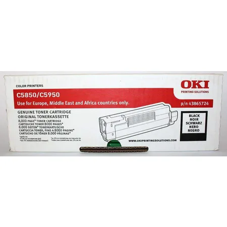 OKI Tonerkassette black, 8000 Seiten