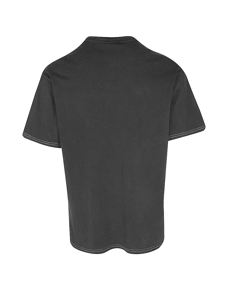 NUDIE JEANS T-Shirt KOFFE SUB NOISE grau