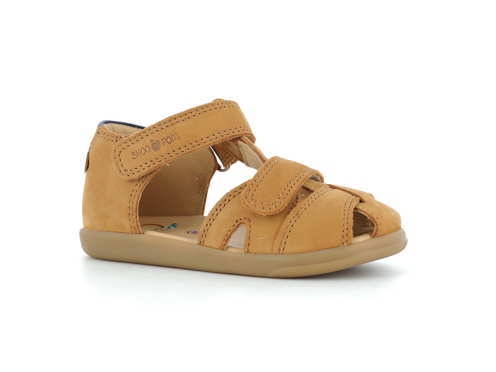 Shoopom-PIKA SCRATCH Nubuck Velours Marron