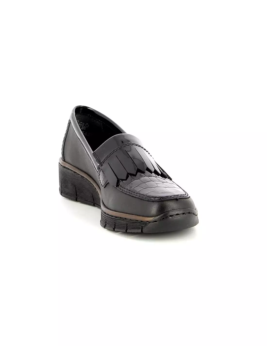 RIEKER 53764-00 - Mocassins & bateaux Schwarz
