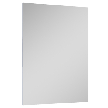 Atlantic badkamerspiegel Alice/Clara rechthoek 80 x 60 cm met lijst wit