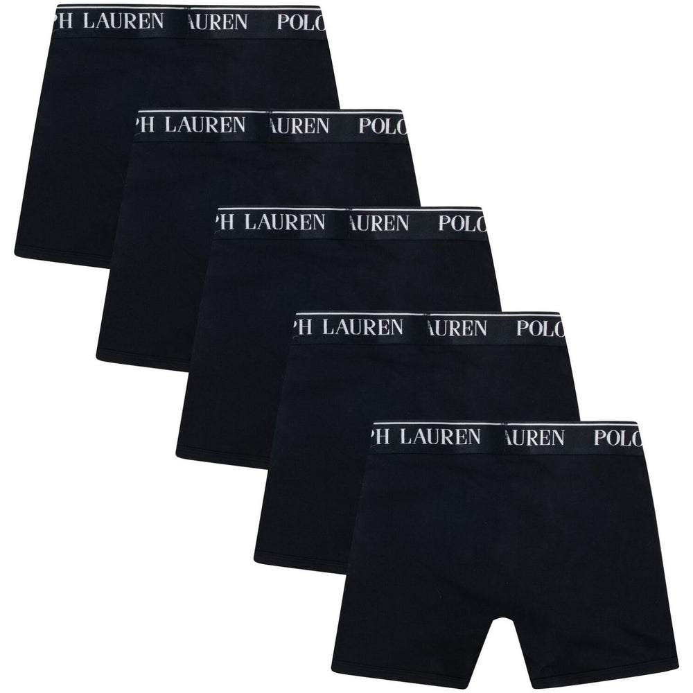 Køb Polo Ralph Lauren Polo Black Bomuld Stretch 5 Pack Boxer