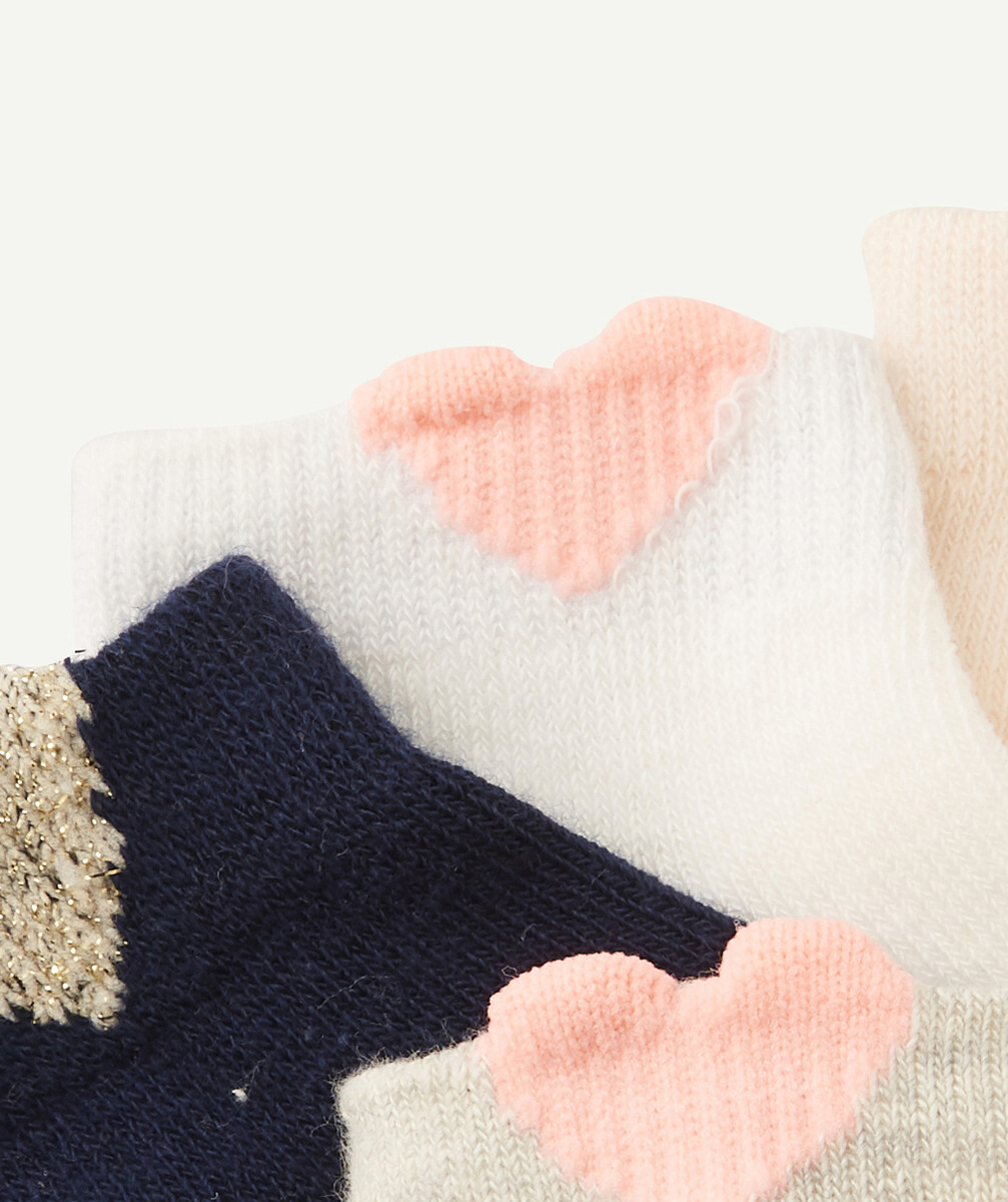 LE LOT DE 5 CHAUSSETTES BASSES UNIES COLORÉES