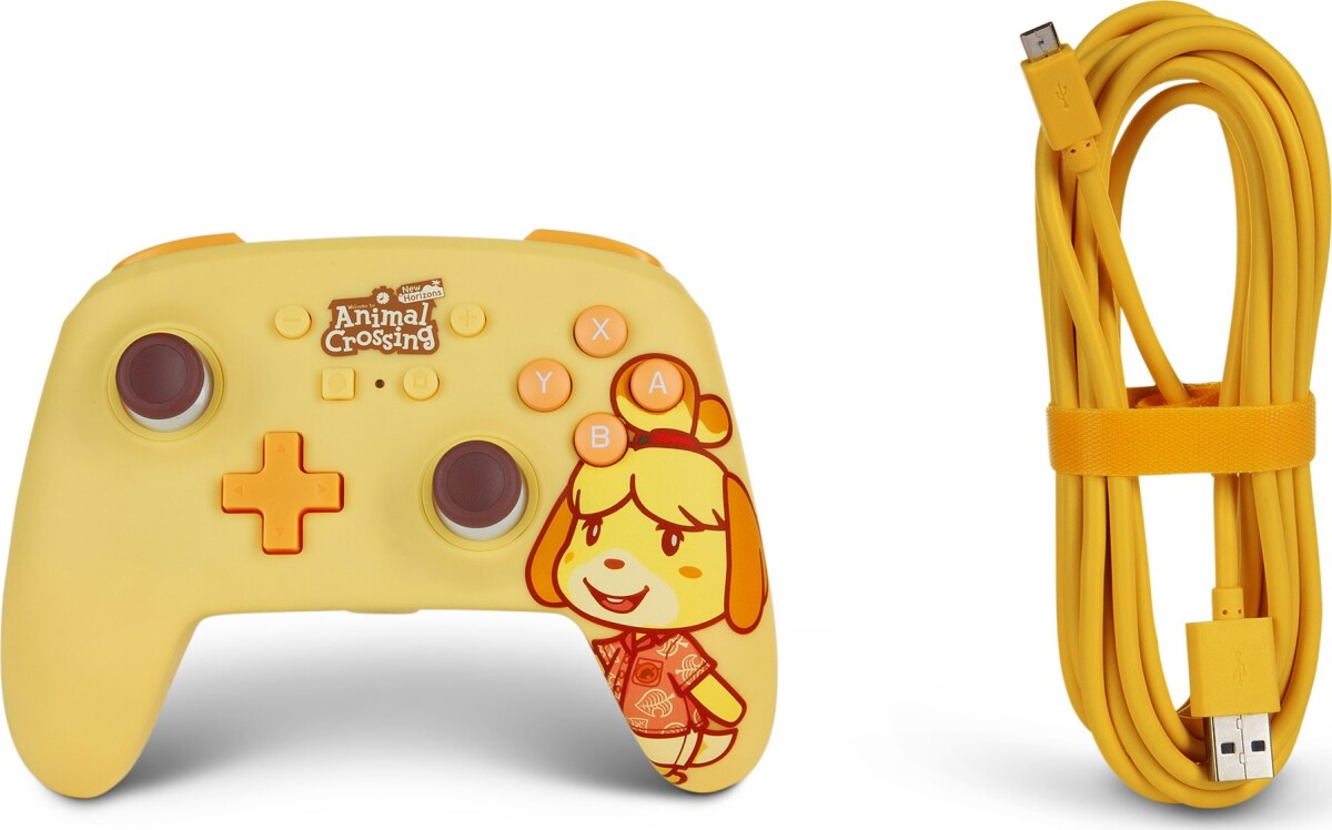 Powera - Nintendo Switch Enhanced Controller - Animal Crossing Isabelle
