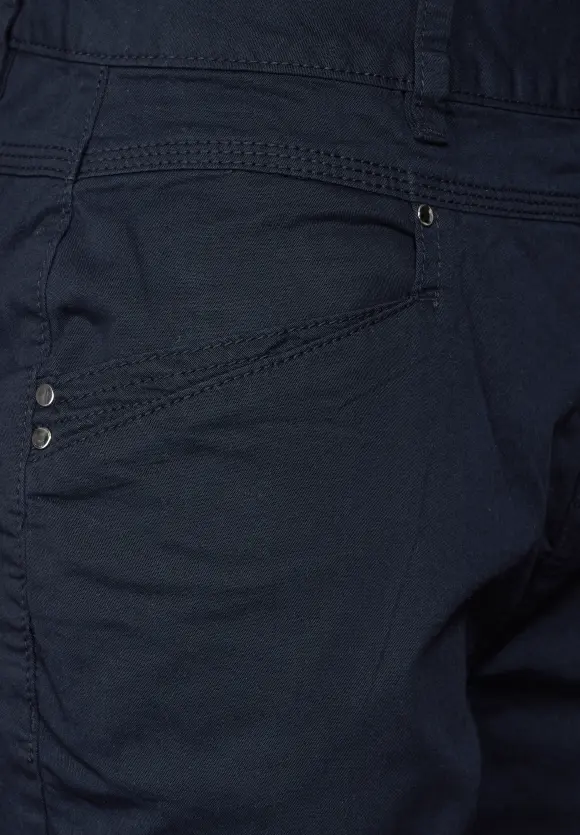 Papertouch Casual Fit Hose - deep blue