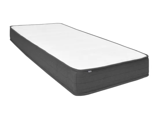 Sommier tapissier Gris foncé Tissu 200x200 cm