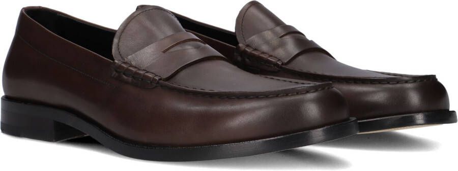 BOSS Loafers Heren Tayil-l_loaf Maat: 46 Materiaal: Leer Kleur: Bruin